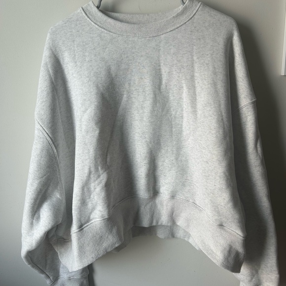 TCEC Light Gray Ribbed Crewneck - Picture 2 of 9